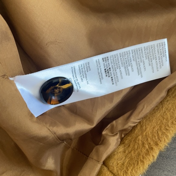 Anthro Pilcro Faux Fur Contrast Oversized Jacket - Picture 5 of 11